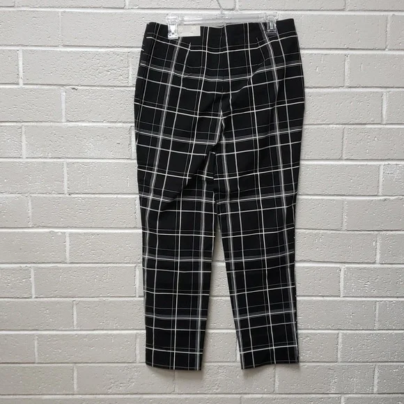Chicos Black and White Checkered Womens Pants - Picture 7 of 7